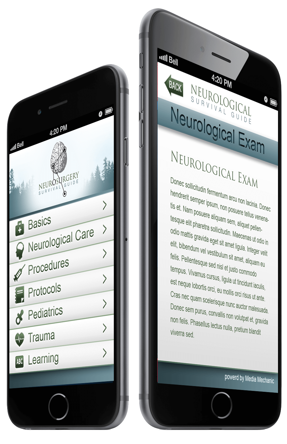 Neurosurgery Survival Guide iOS & Android App